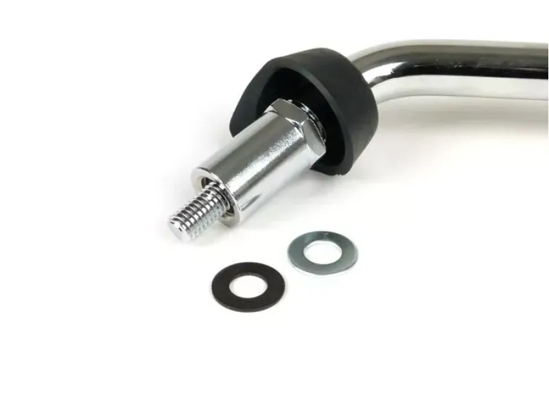 Spiegel MOTO NOSTRA Shorty Chroom M8x1,25 Linkse Draad Links Piaggio LX50