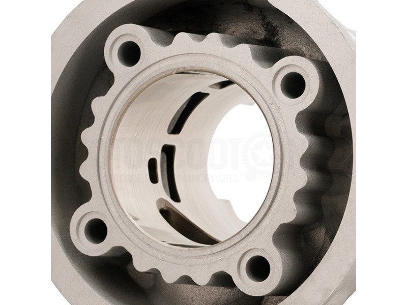 Voca Cilinder Bestia 80cc Minarelli AM6 (50mm) - Rode cilinderkop