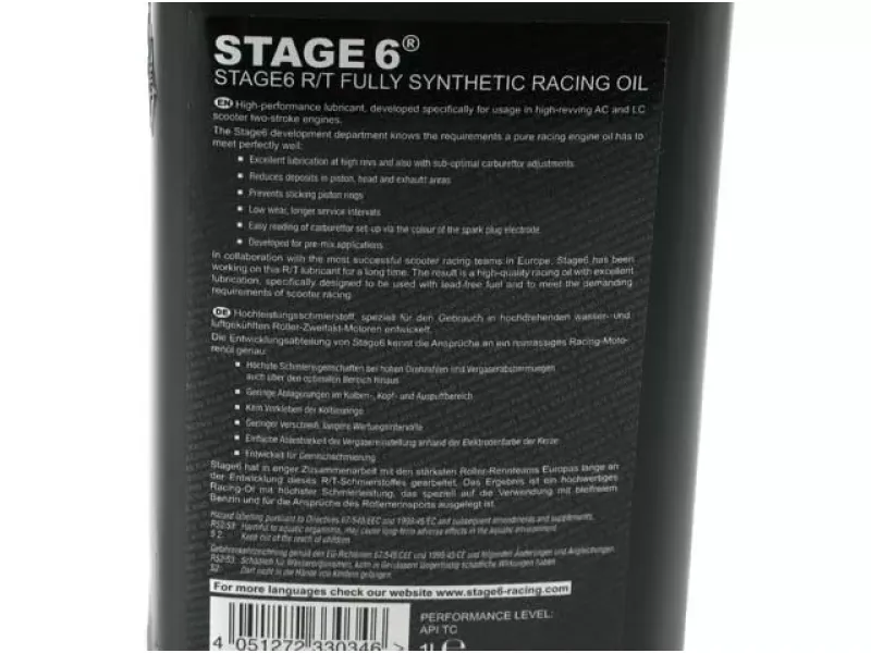 Stage6 R/T Racing Olie 2-takt