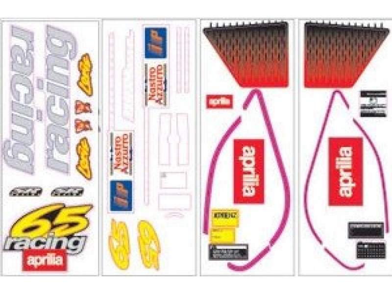 Sticker set - Aprilia SR Capirossi - LC