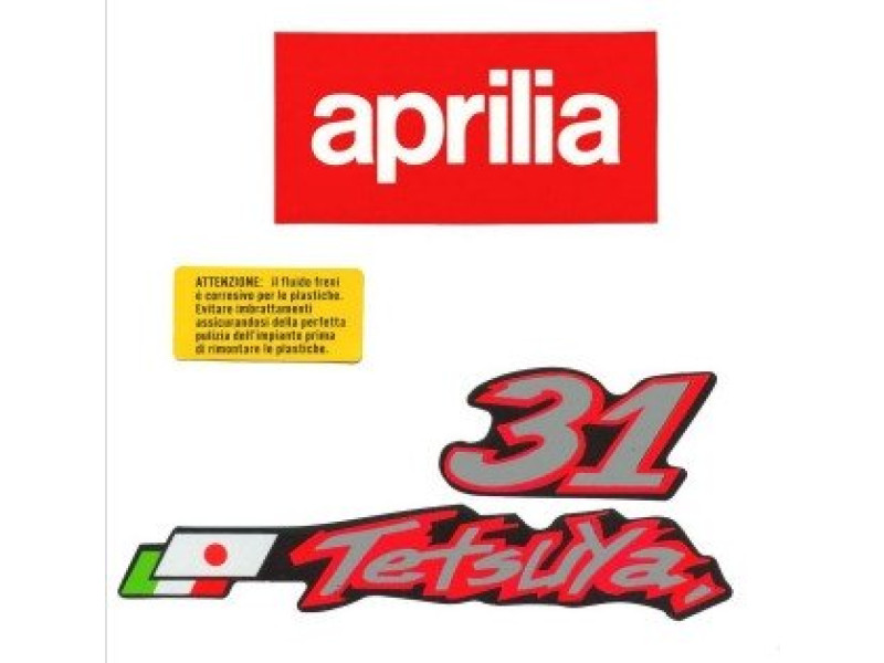 Sticker set - Aprilia SR Harada - LC