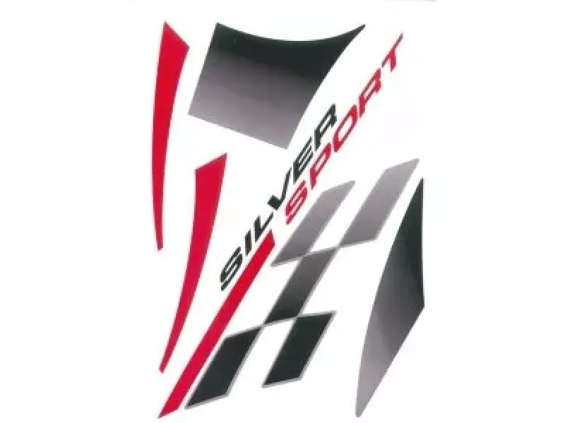 Stickers VIvacity Silver Sport