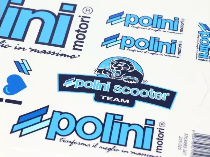 Stickerset Polini Dreambike 170x297mm