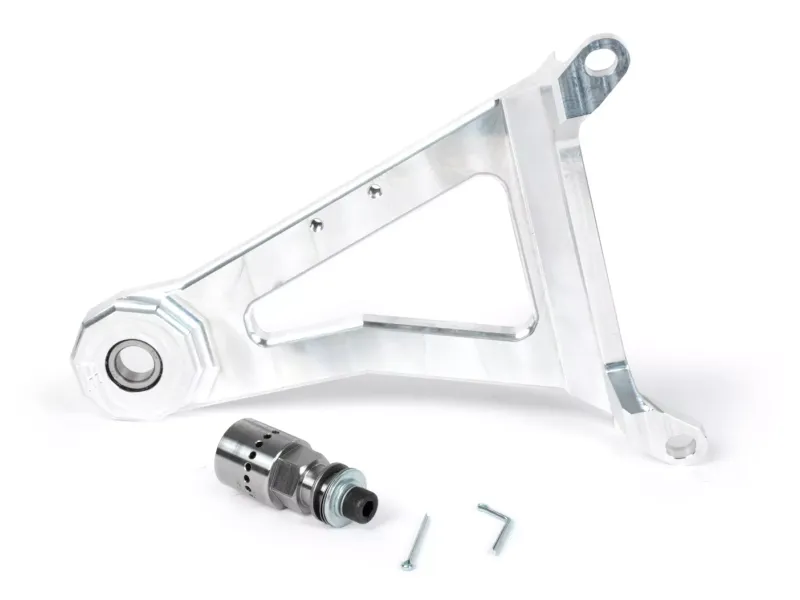 swing arm brace heikotuning brace  v2   silver piaggio 125 180 cc 2 stroke  ac lc