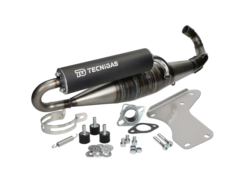 Uitlaat Tecnigas RS-II voor Gilera & Piaggio 125 - 180cc 2 Takt