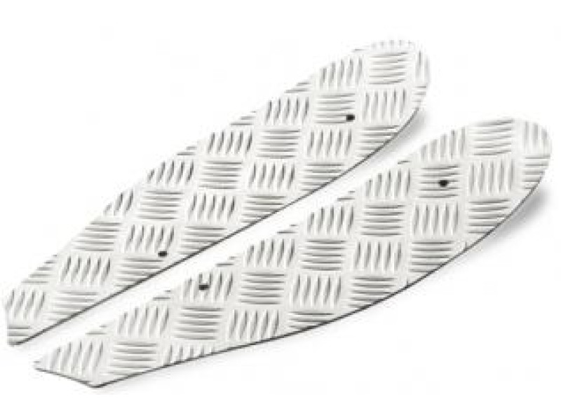 Treeplankset - Alu / Zilver - Aprilia SR