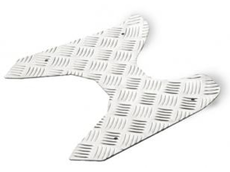 Treeplankset - Alu / Zilver - Yamaha Yog RR