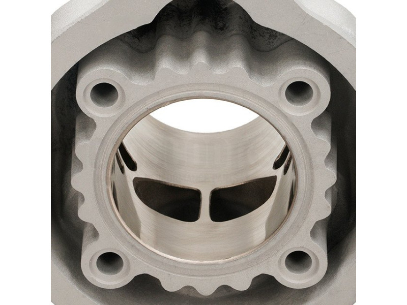 Voca Cilinder Bestia 80cc Minarelli AM6 (50mm) - Rode cilinderkop