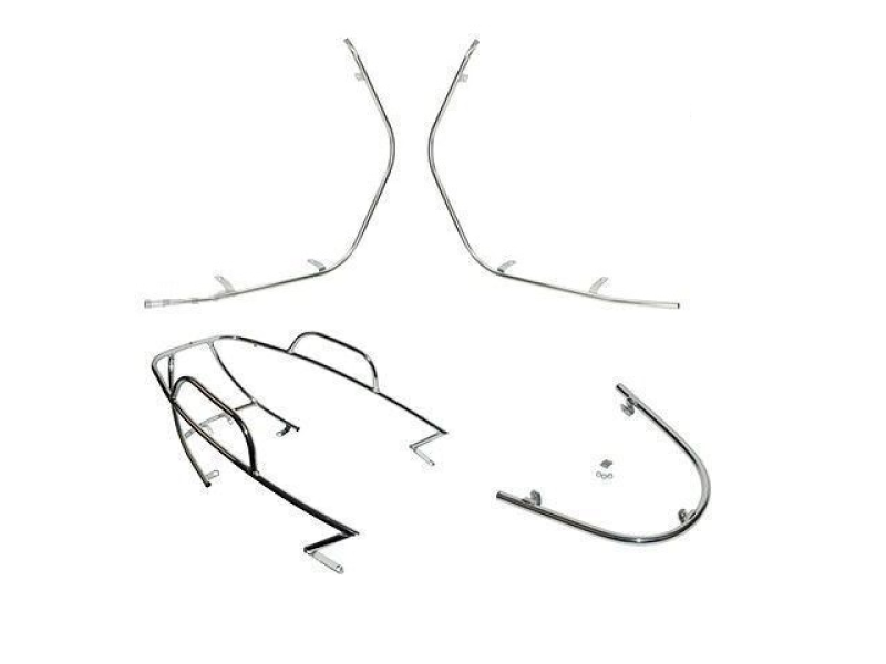 Valbeugelset Chroom - BTC RIVA AGM VX50