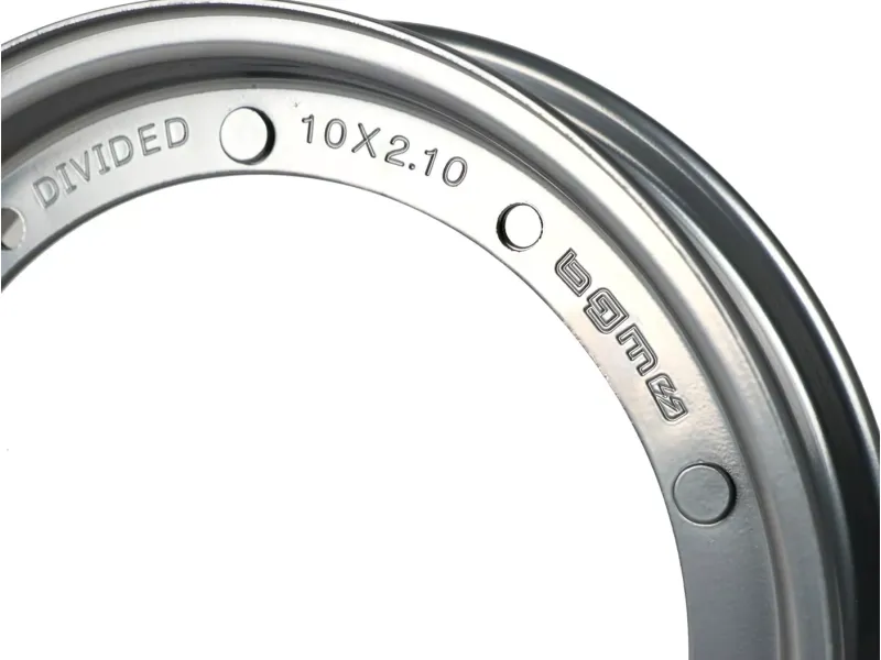 velg  BGM original 2.10 10', staal v2.0   vespa (type px)   vespa smallframe v50, 50n, special, pv, et3, pk50 125 (s/xl/xl2), largeframe px, t5, sprint , rally, gt/gtr, lml star, deluxe   grijsd