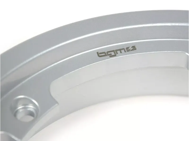 velg  BGM pro tubeless 2.10 10 inch, aluminium  vespa (type px)   vespa smallframe v50, 50n, special, pv, et3, pk50 125 (s/xl/xl2), largeframe px, t5, sprint, rally , gt/gtr, lml star, deluxe   zilver