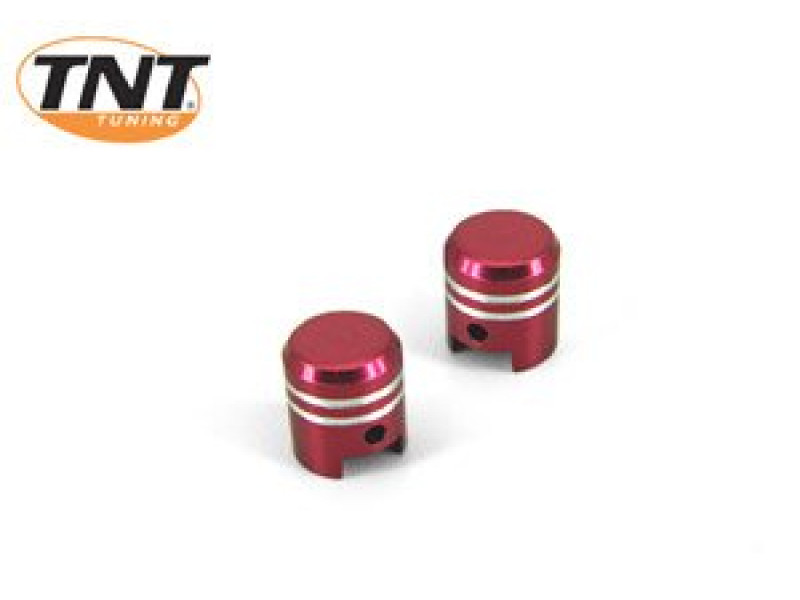 Ventieldopset Zuigermodel Rood/Alu Tnt