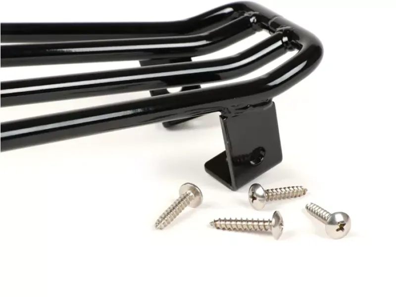Vloerplankenrek MOTO NOSTRA Vespa GTS 125-300, GTV, GTL, GT Glanzend Zwart
