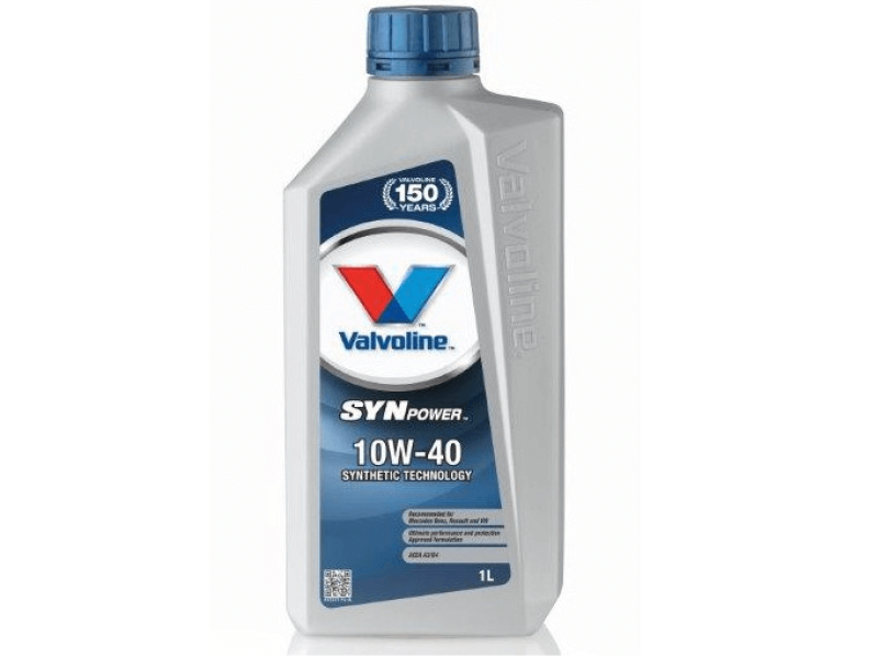 Valvoline 10W40 Synpower 4T (volledig Synthetisch)