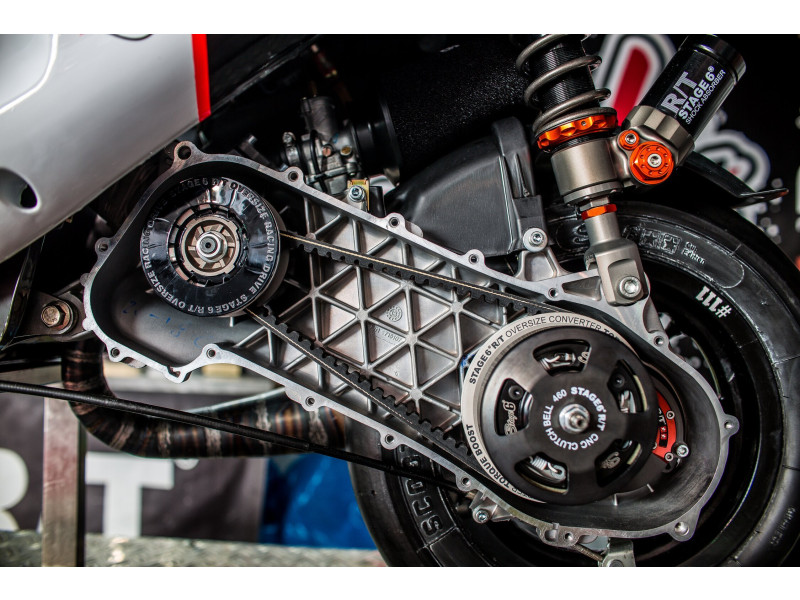 Overrange Stage6 R/T Oversize - Piaggio kort (o.a. Zip)