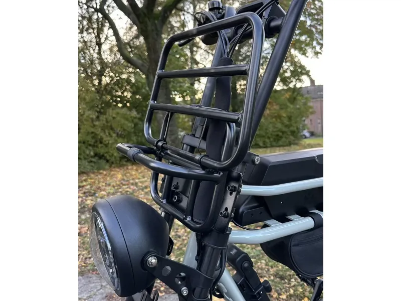 Voordrager opklapbaar universeel fatbike zwart Regia