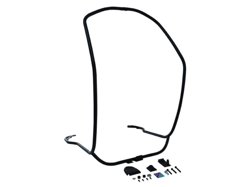 Valbeugel Vespa Sprint Voor - Mat zwart (Piaggio 1B001271)