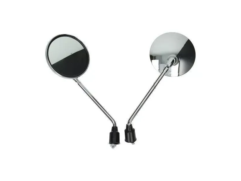 Spiegelset LX look-a-like / VX50 / Btc Riva chroom links + rechts