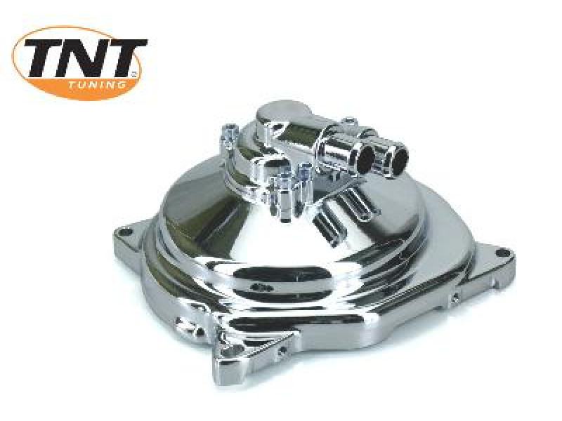 Waterpomp deksel - TNT - Minarelli - Chroom