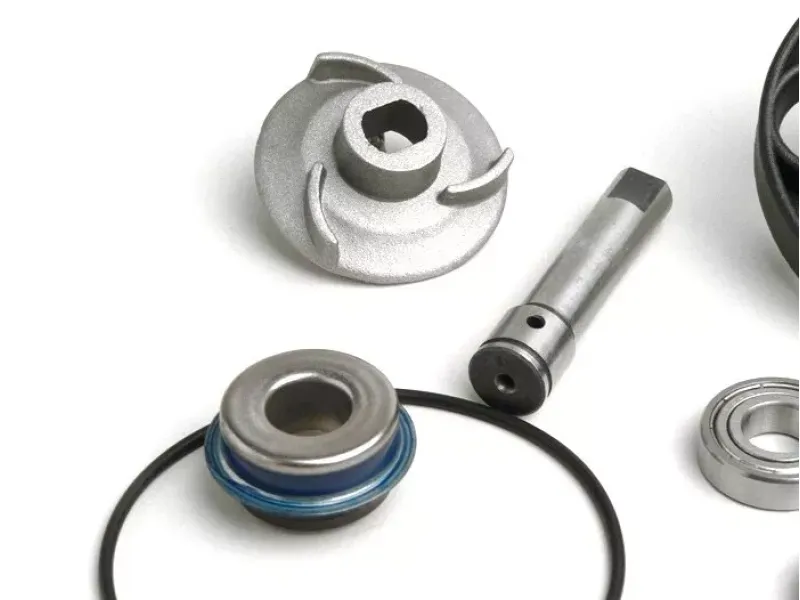 waterpomp reparatieset morini 50 cc lc (type aprilia/suzuki)   bladhoogte 7mm