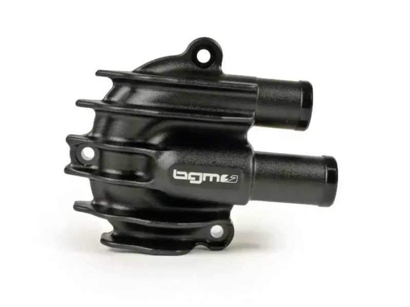 waterpompdeksel  BGM pro faster flow  vespa gt, gts, gtl, gtv 125 300, gts300 hpe   zwart geanodiseerd