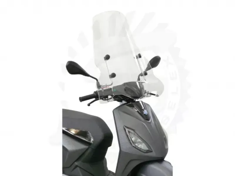 Windscherm Piaggio One - Fabbri - Hoog, Transparant