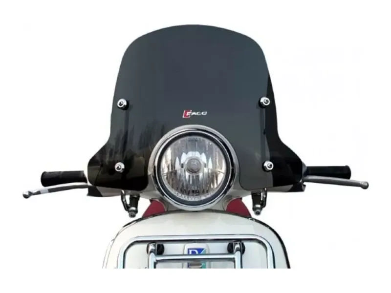 Windscherm Vespa Primavera laag - Smoke