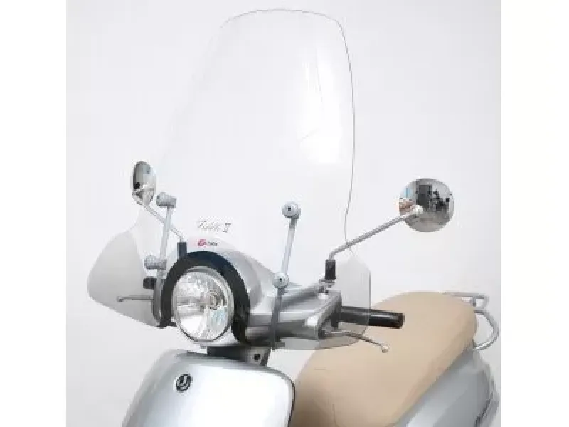 Windscherm Sym Fiddle II - Faco - Hoog (Transparant)
