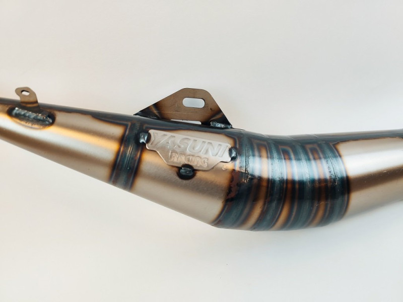 Yasuni R1 Aprilia RS50,Rieju RS2,TZR50 uitlaat  Alu demper
