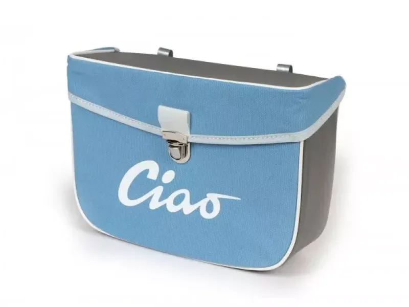 Zadeltas Moto Nostra Ciao Blauw Grijs