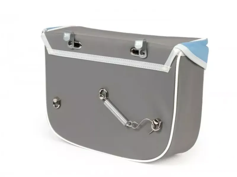Zadeltas Moto Nostra Ciao Blauw Grijs