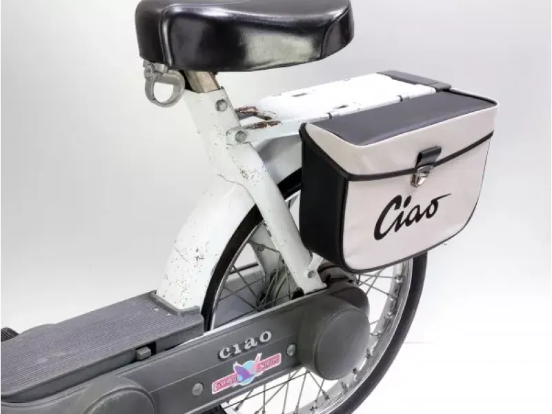 Zadeltas Moto Nostra Ciao Grijs Zwart