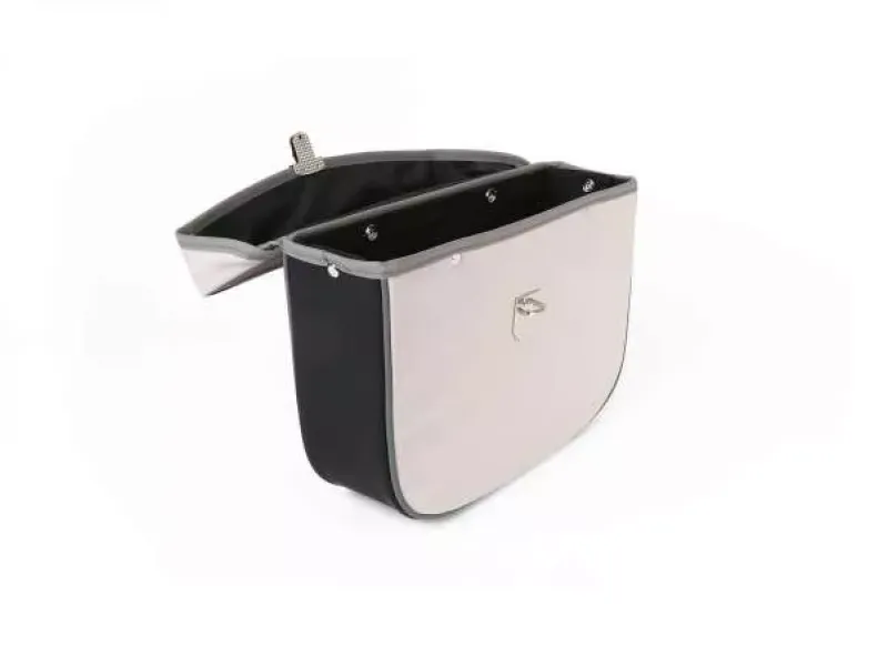 Zadeltas Moto Nostra Piaggio Bravo Boxer Si Ciao Zwart Grijs