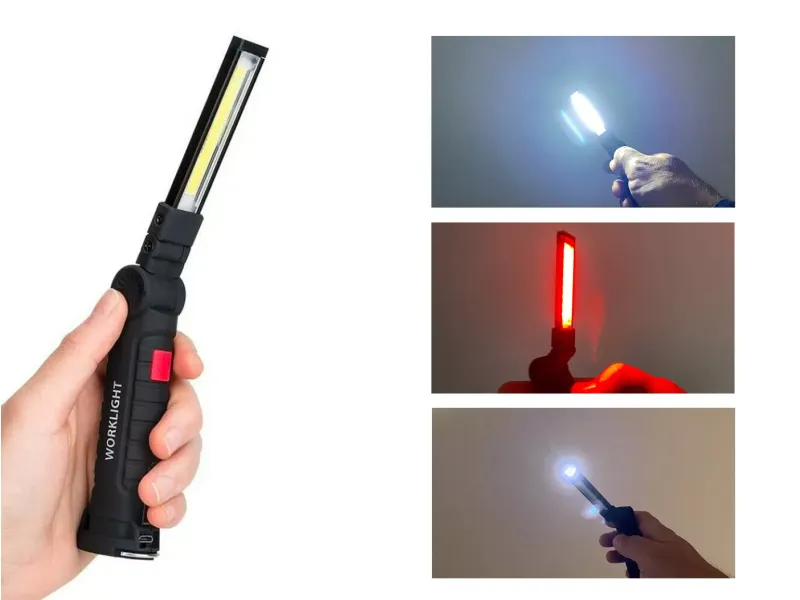Werkplaats zaklamp led (usb) Moto-Nostra