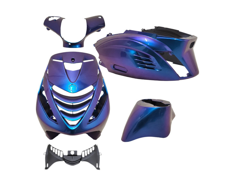 Kappenset Piaggio Zip Porsche Cayman Blauw - RS-1