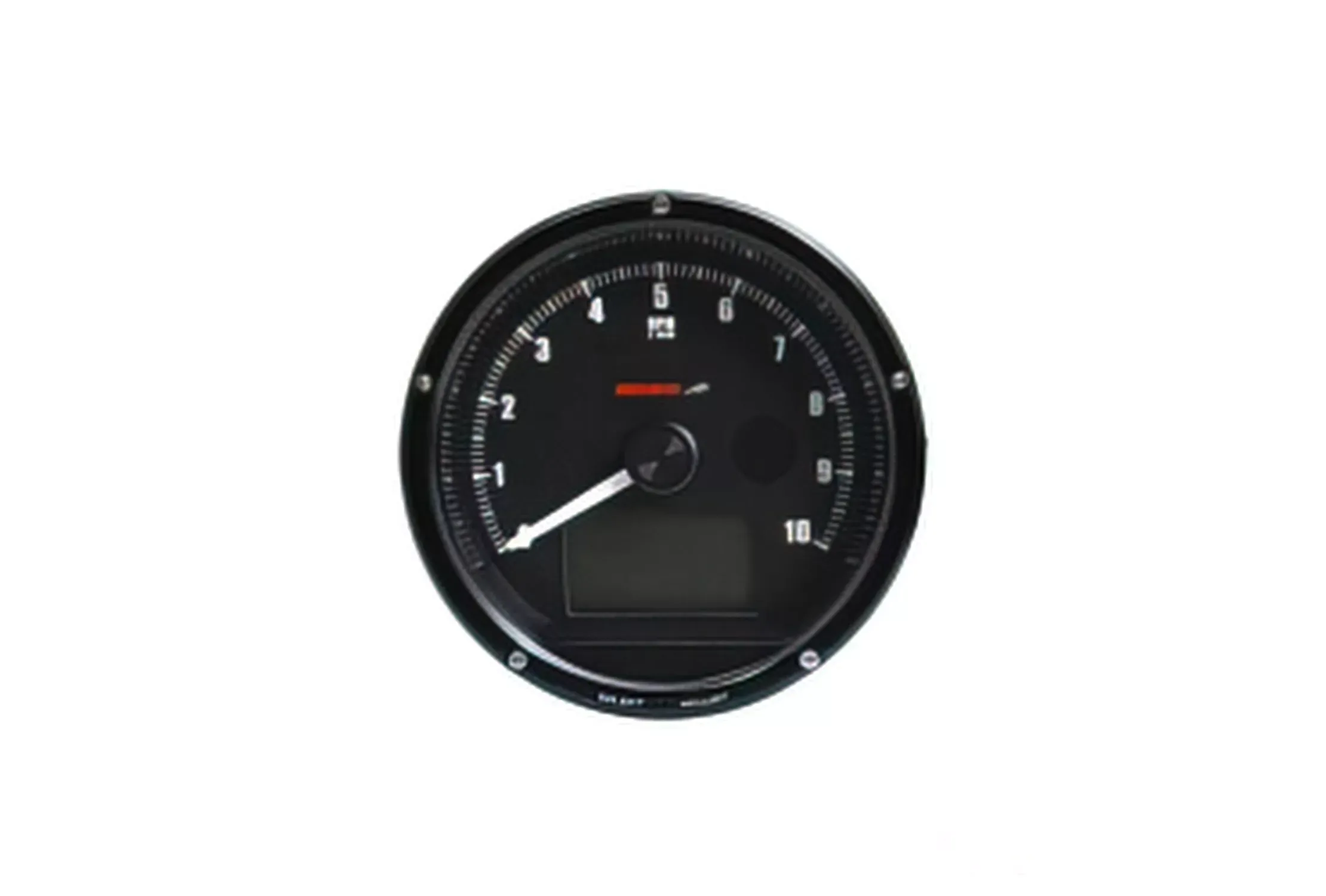 Tachometer / Snelheidsmeter Koso D75 Zwart Max. 360 KM/H / 10000 RPM Met  Schakellicht