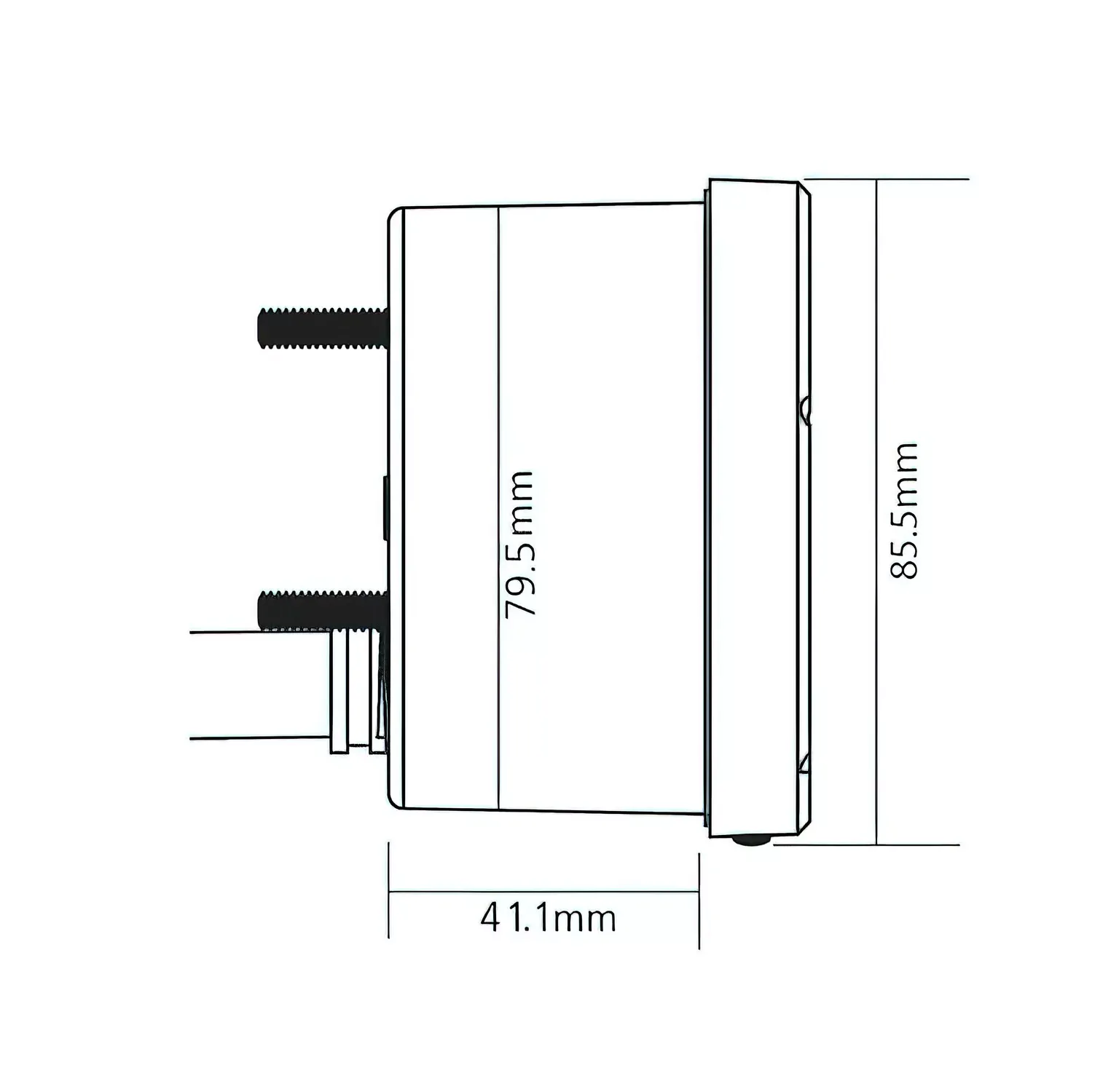 Snelheidsmeter Koso D75 Zwart Max 240KM/U OF MPH