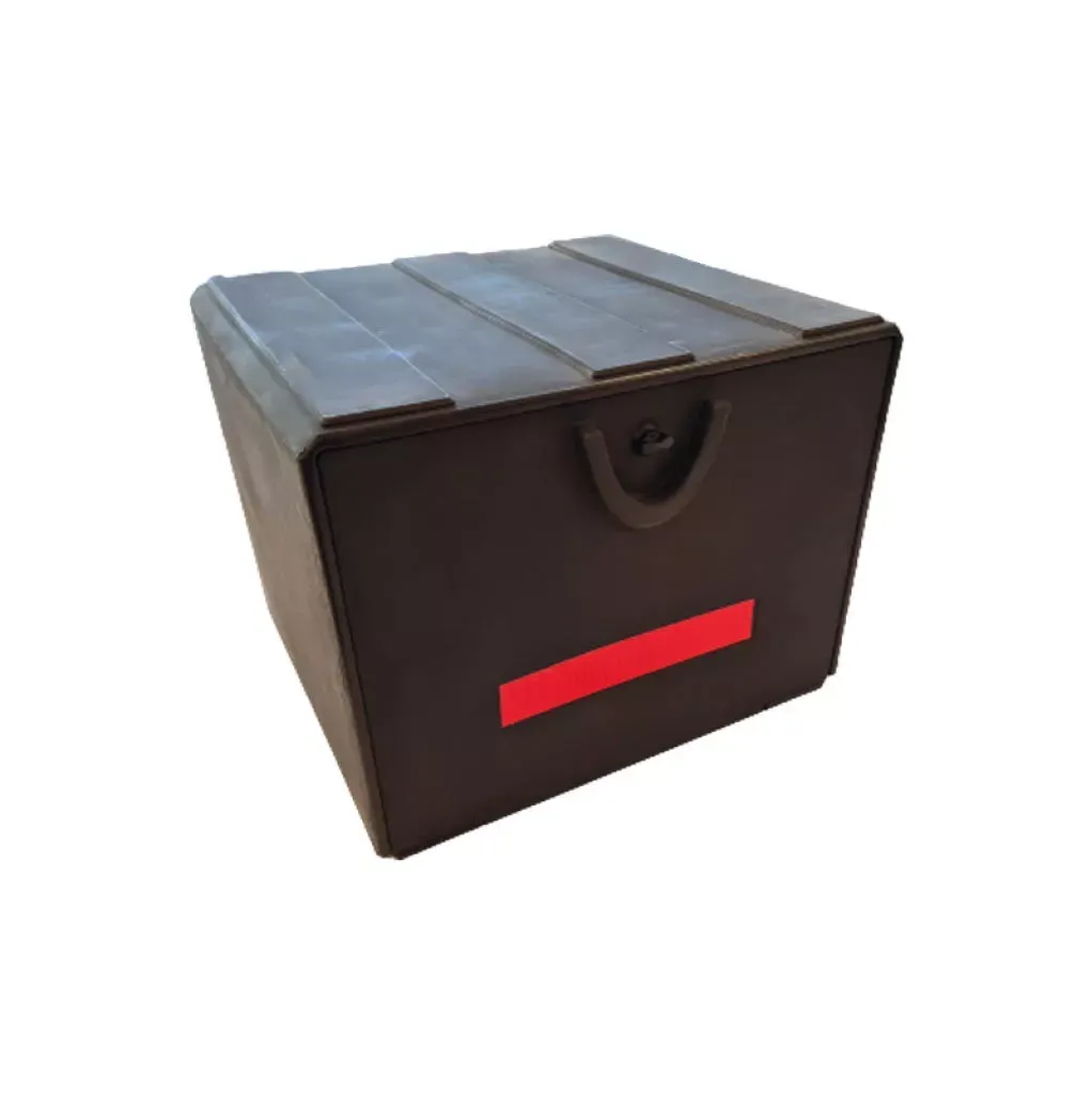 Bezorgkoffer zwart 90 liter dubbel geisoleerd