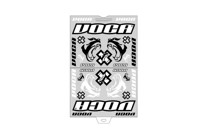 Stickerset Voca Race Squad (x28)