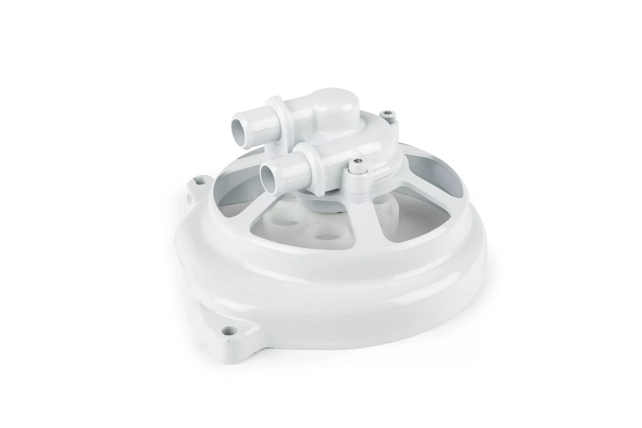 STR8 Waterpomp Deksel Extreme Cut Minarelli LC Wit