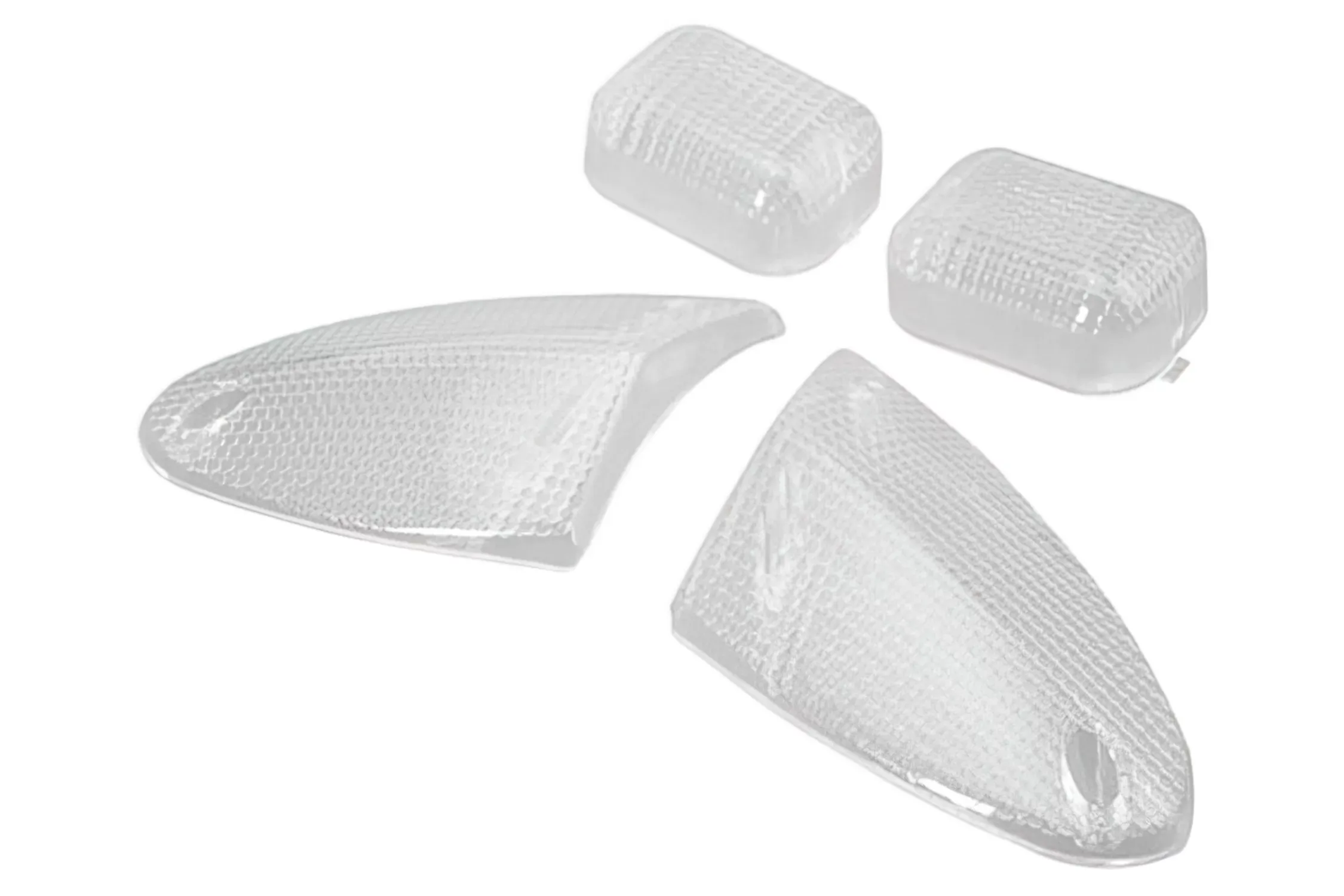 Indicatorlens Set STR8 (4) Aprilia SR50 NA 2000 Wit