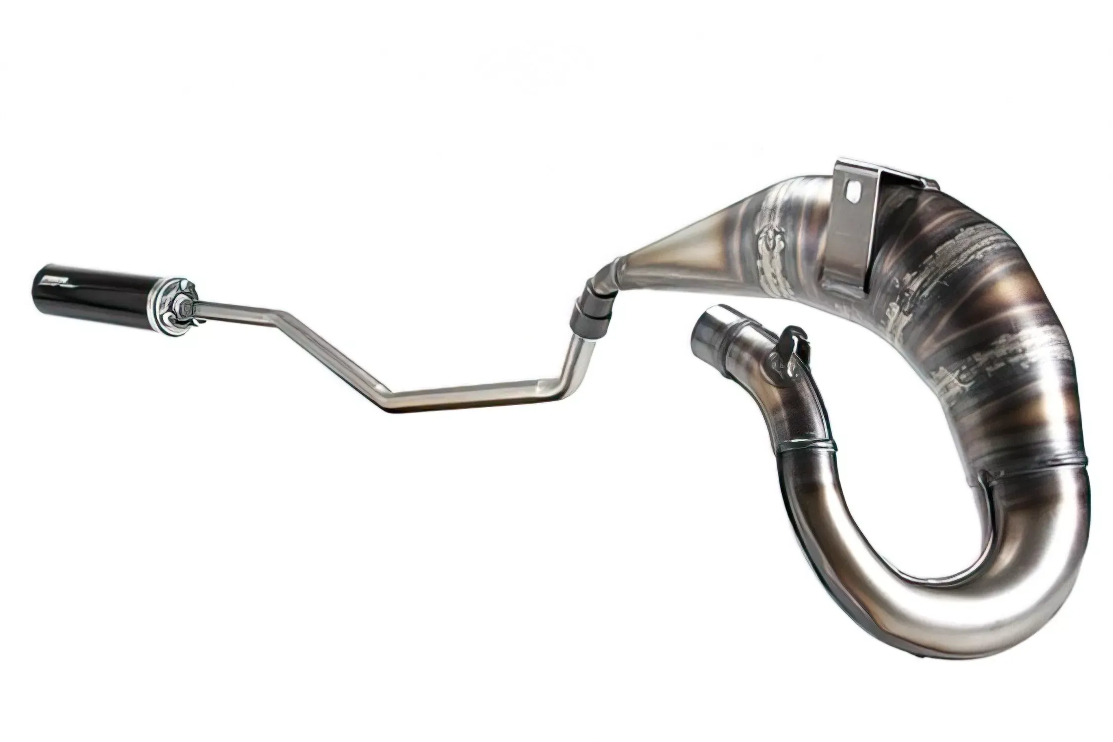 Uitlaat Voca Cross Rookie 50 - 70CC Hight Mount CE Zwart Derbi  Senda / DRD