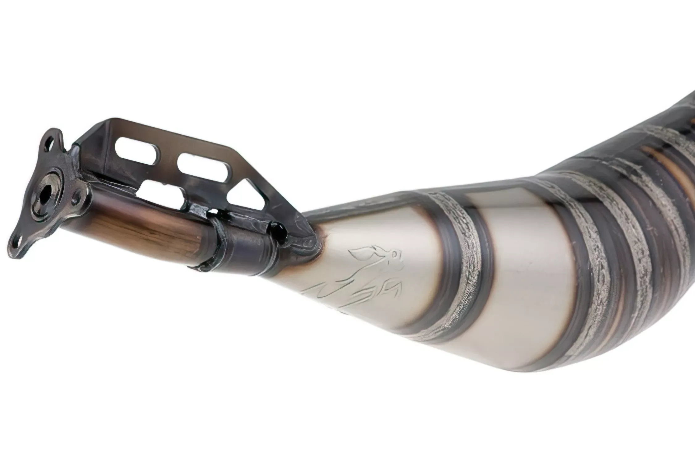 Uitlaat Voca Racing Rookie 50/70CC (Street-Legal) Derbi Senda DRD Zwart Aluminum Geluidddemper