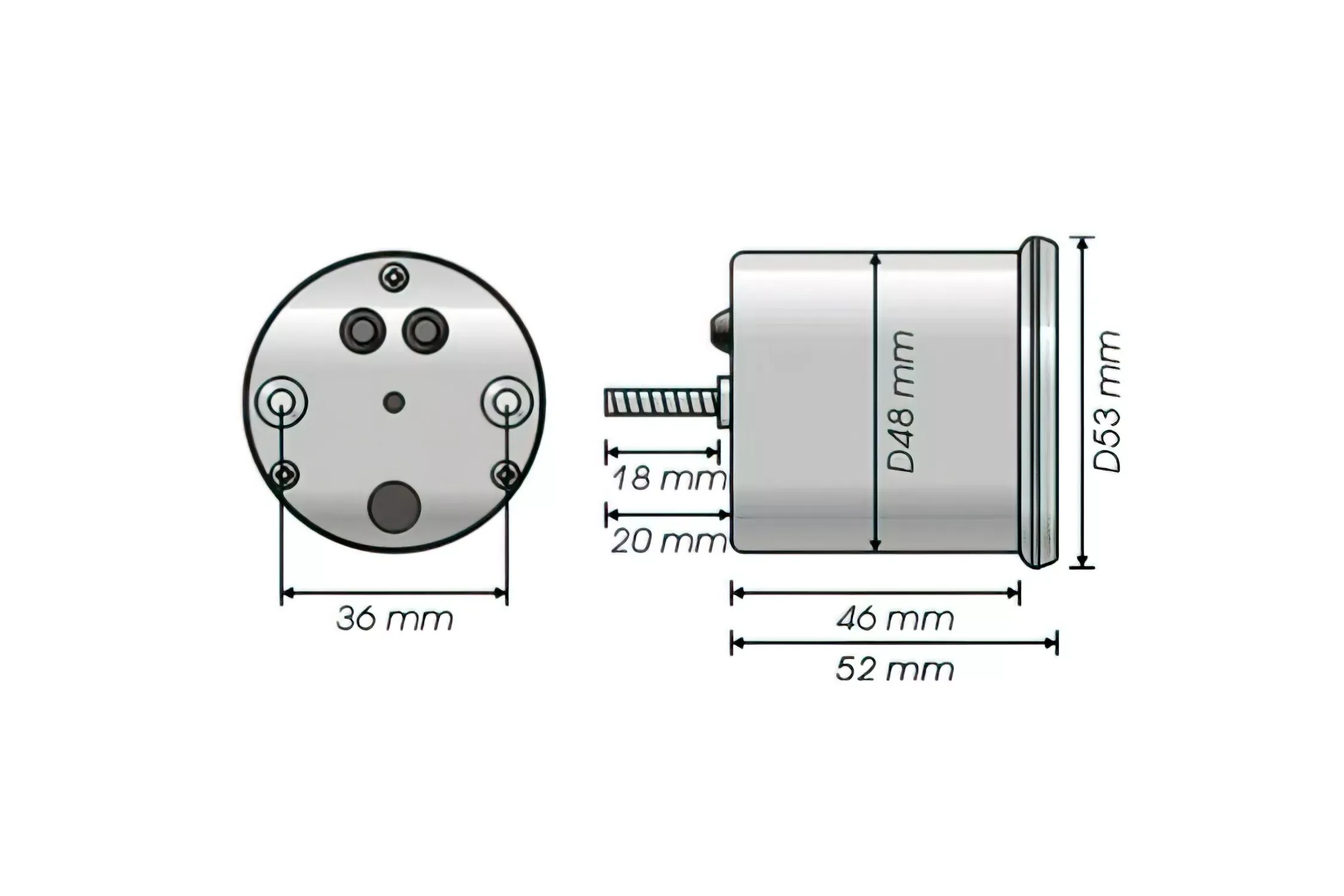Thermometer Koso Analog GP