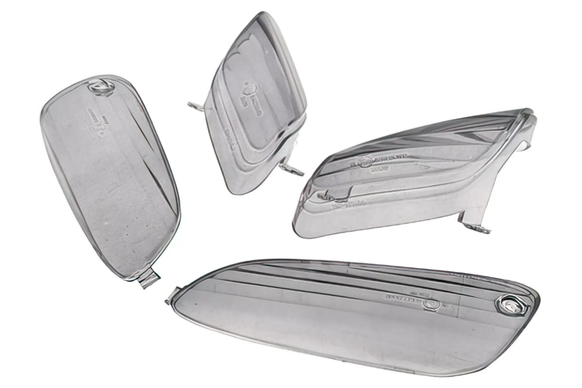 Indicator STR8 Lenzen ApriliaSR Factory Zwart Transparant