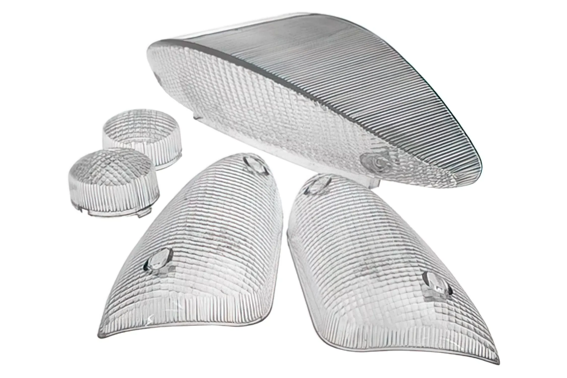 Lens Set (4) Indicatoren + Achterlicht Wit Yamaha Aerox / Nitro CE-Markering NA 1999