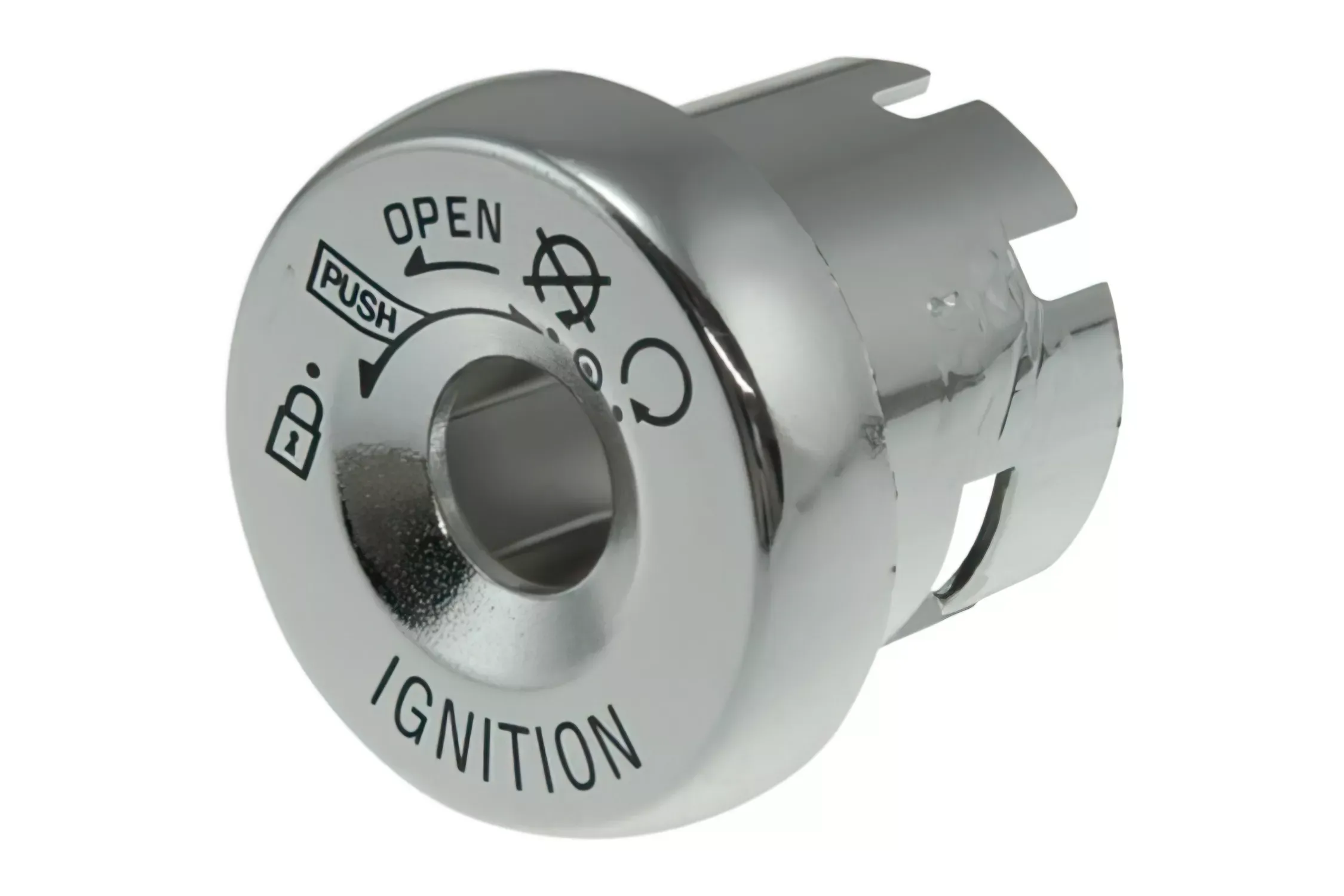 STR8 Slot Cover Yamaha Aerox / MBK Nitro Chrome