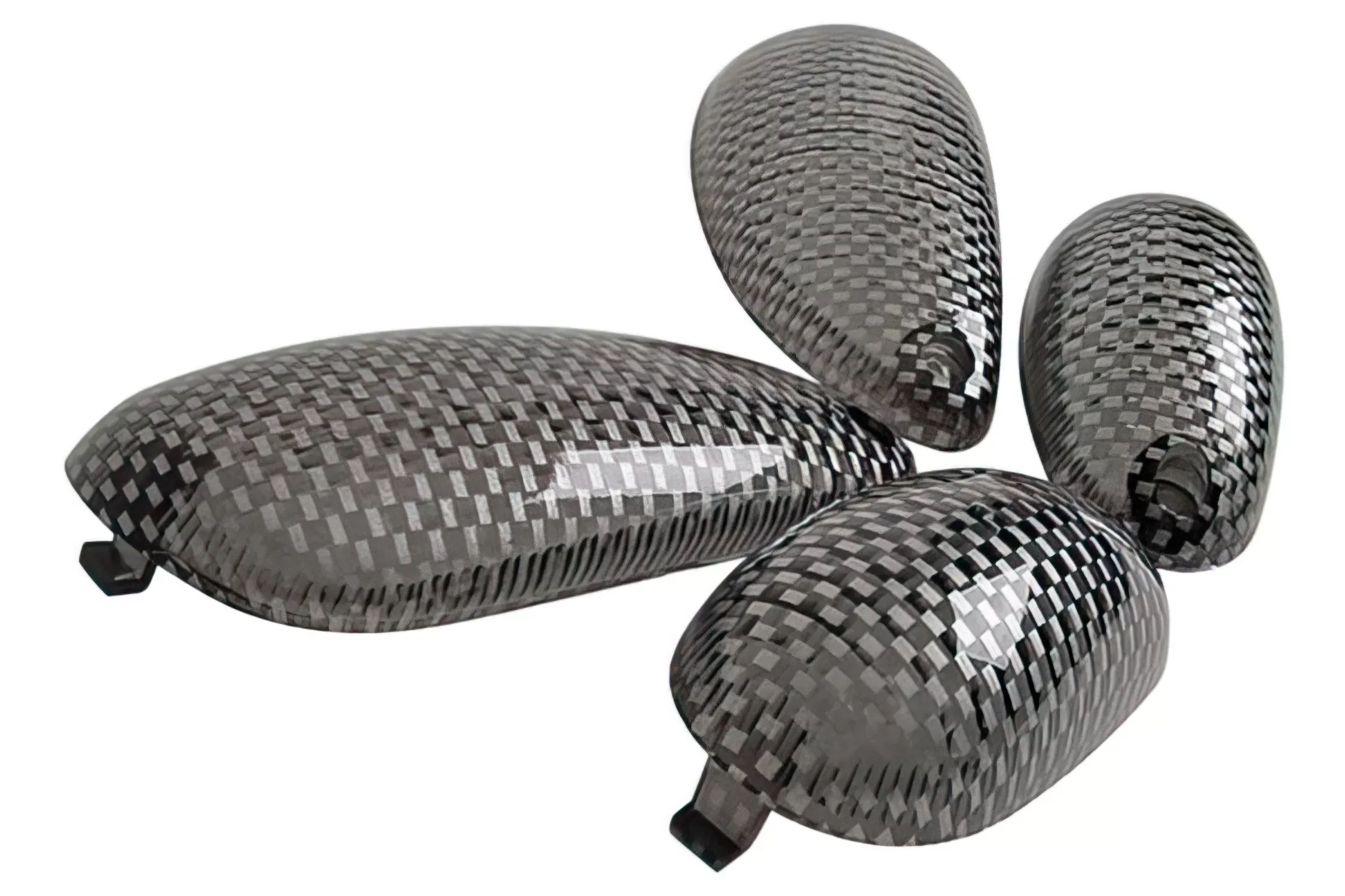 Knipperlicht SET STR8 (4) MET ACHTERLICHT PIAGGIO Typhoon / NRG Carbon Look