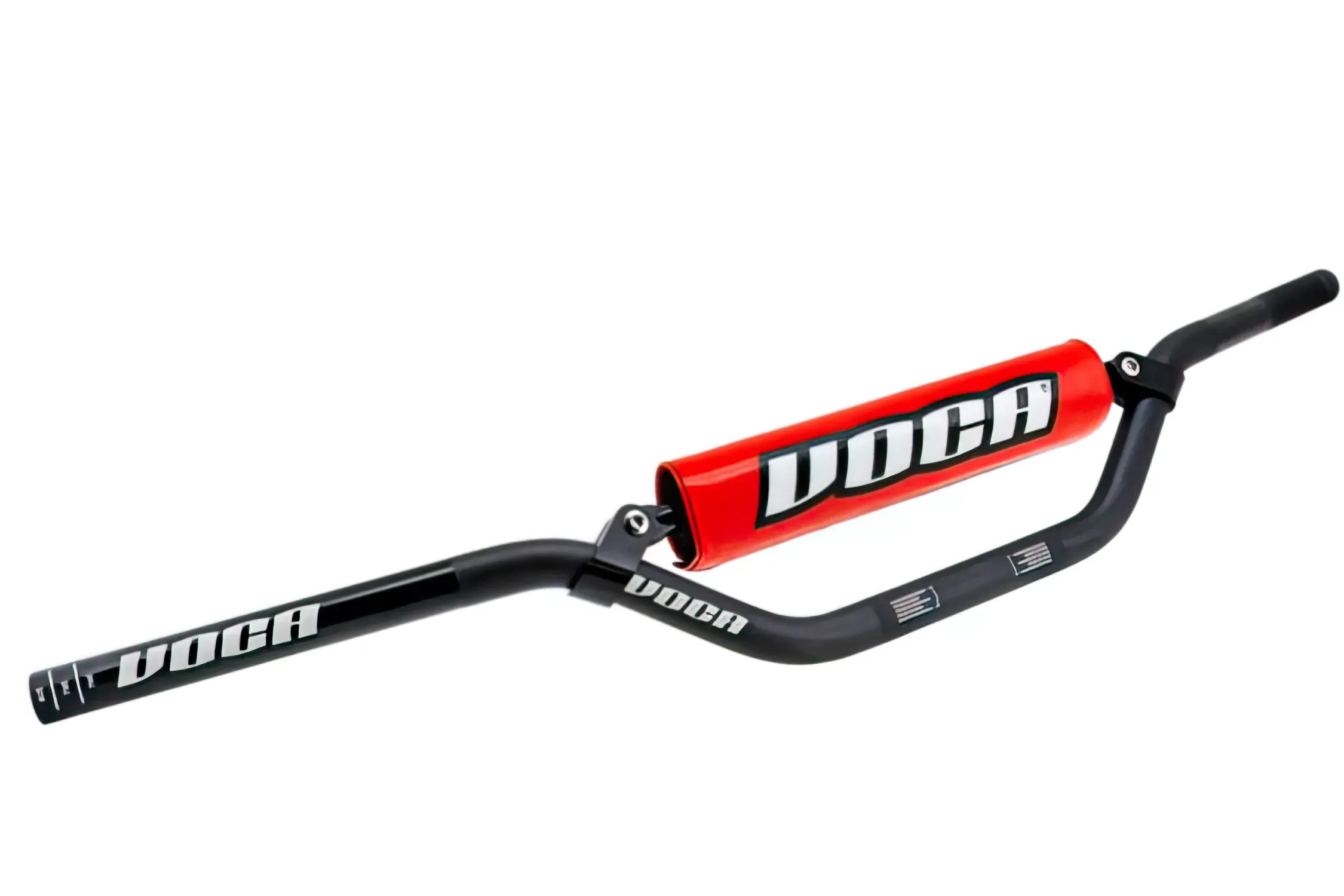 Motocross Stuur Voca Racing D.22,2 MM Zwart / Rood Pad