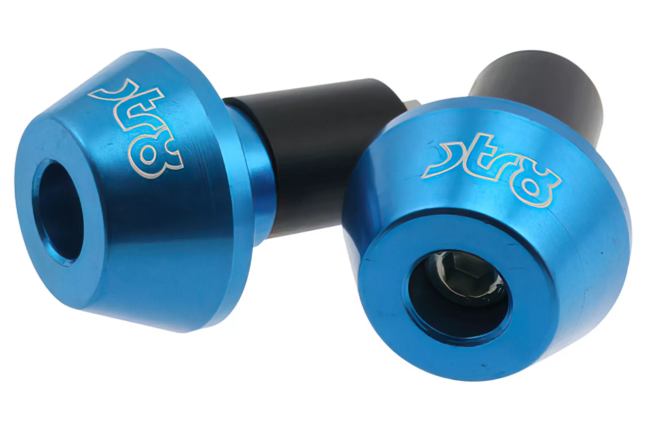 STR8 Stuur Einde Anti-Vibratie Shorty - Blauw